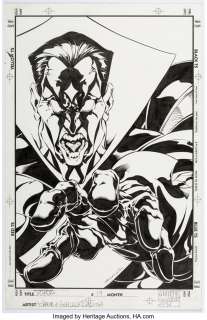 Skroce, Steve | Steve Skroce and Bud LaRosa X-Man #19 Cover Mr. Sinister Original Art (Marvel, 1996).... | Heritage