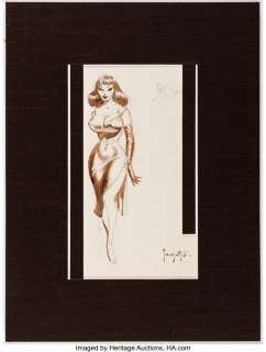 Frazetta, Frank | Frank Frazetta "Femme Fatale" Illustration Original Art (undated).... | Heritage