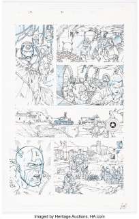 Lucas, Jorge - Jorge Lucas Iron Man #73 (418) Story Page 16 Original Art (Marvel, 2003)....