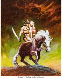 Marquez, Don - Don Marquez - Conan Painting Original Art (2010)....