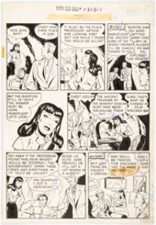 Valleau, Janice | Janice Valleau Young King Cole #4 Toni Gayle Story Page 11 Original Art (Novelty Press, 1946). ... | Heritage