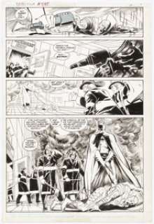 Dc Artist | Roderick Delgado and Jerry Acerno Detective Comics #595 Story Page 12 Original Art (DC, 1988).... | Heritage