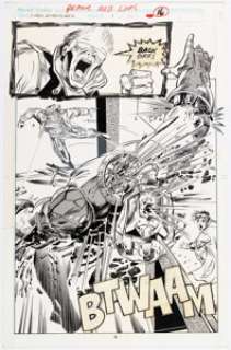 Wildman, Andrew - Andrew Wildman and Robert Campanella X-Men Adventures #1 Story Page 12 Original Art (Marvel, 1992)....