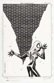 Frenz, Ron - Ron Frenz and Sal Buscema Spider-Girl #66 Cover Original Art (Marvel, 2004)....