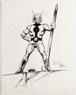 Byrne, John | John Byrne and Terry Austin - Ant-Man Specialty Illustration Original Art (c. 1980s).... | Heritage