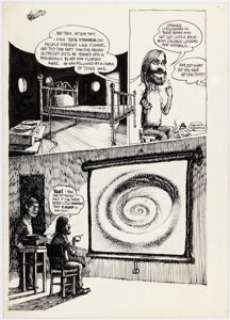 Sheridan, Dave | Dave Sheridan Dealer McDope Partial Story and Illustration Original Art Group of 5 (c. 1970s).... (Total: 5 Items) | Heritage