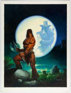 Marvel Artist | Colin MacNeil The Savage Sword of Conan #219 Cover Original Art (Marvel, 1994).... | Heritage