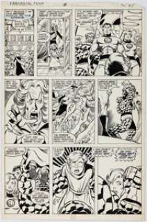Pérez , George | George Pérez and Pablo Marcos Fantastic Four Annual #14 Story Page 26 Original Art (Marvel, 1979).... | Heritage