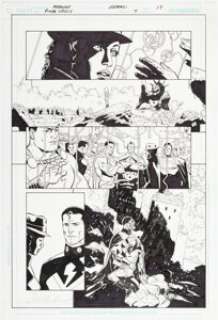 Doug Mahnke and Drew Geraci - Final Crisis #7 Story Page 17 Original Art (DC, 2009)....