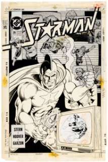 Dave Hoover | Starman #26 Cover Original Art (DC, 1990).... | Heritage