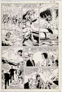 Marc Silvestri And Joe Rubinstein | The X-Men vs. The Avengers #1 Story Page 7 Original Art (Marvel, 1987).... | Heritage