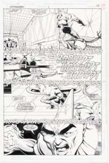 Graham Nolan and Ron Boyd - Metamorpho #1 Story Page 18 Original Art (DC, 1993)....