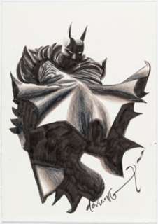 Dave McKean - Batman Illustration Original Art (Undated). |  | Heritage