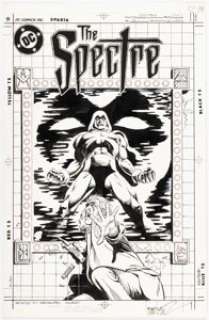 José Luis García-Lopez | The Spectre #4 Cover Original Art (DC, 1987). | Heritage