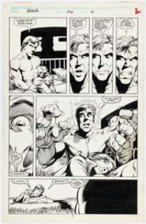 Dale Keown And Bob McLeod | The Incredible Hulk #376 Story Page 2 Original Art (Marvel, 1990). | Heritage