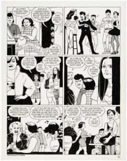 Jaime Hernandez | Love and Rockets #44 Story Page 6 Maggie and Penny Century Original Art (Fantagraphics, 1994). | Heritage