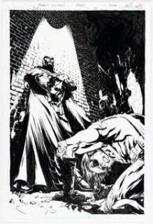 Freddie Williams II - Robin #180 Cover Original Art (DC, 2009).