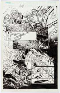 Michael Turner and Jonathan Sibal - Fathom #14 Story Page 2 Original Art (Image/Tow Cow, 2002).