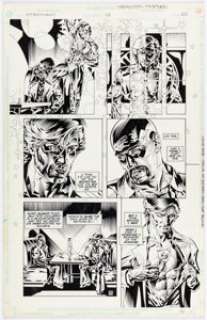 Craig Hamilton and Ray Snyder - Starman #28 Story Page 22 Original Art (DC, 1997).