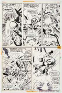 George Tuska, Mike Esposito, And Frank Giacoia | Iron Man #57 Story Page 16 Original Art (Marvel, 1973). | Heritage