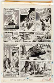 John Buscema and Tom Palmer Tales of the Zombie #1 Story Page 10 Original Art (Marvel, 1973).