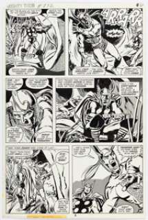 John Buscema and Tom Palmer Thor #272 Story Page 4 Original Art (Marvel, 1978). | Heritage