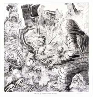 Troy Nixey - Hulk Specialty Illustration Original Art (2020).