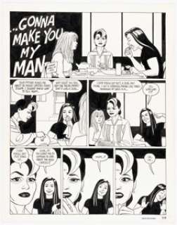 Jaime Hernandez Love and Rockets #42 Story Page 1 Original Art (Fantagraphics, 1993). | Heritage