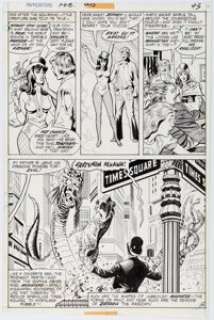 Gray Morrow Adventure Comics #415 Zatanna Story Page 4 Original Art (DC, 1972). | Heritage
