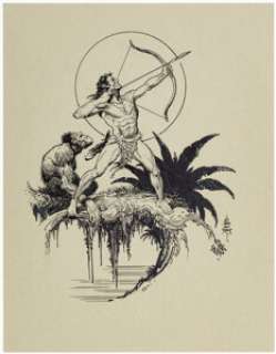 William Stout - Tarzan Illustration Original Art (1999). | Heritage