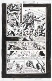 Tom Morgan and David Roach Detective Comics #737 Story Page 5 Huntress Original Art (DC, 1999).