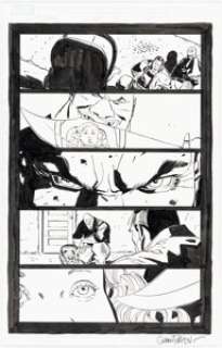 Goran Parlov Punisher #51 Story Page 2 Original Art (Marvel, 2007).