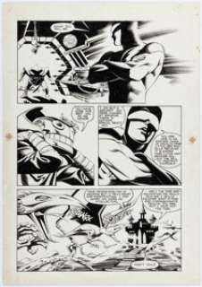 Steve Rude and John Nyberg Nexus #26 Story Page 4 Original Art (First, 1986).