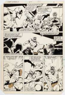 Mike Zeck and John Beatty Captain America #277 Story Page 2 Original Art (Marvel, 1983). | Heritage