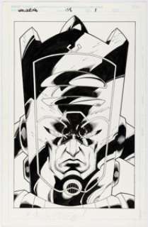 Jeff Matsuda and Jonathan Sibal Wolverine #138 Splash Page 1 Original Art (Marvel, 1999).