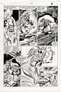 John Buscema and Tom Palmer The Avengers #282 Story Page 5 Original Art (Marvel, 1987). | Heritage