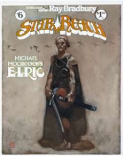 Jeffrey Catherine Jones Star*Reach #6 Unpublished Cover Version Original Art (c. 1976). | Heritage