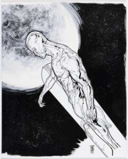 Alex Maleev - Silver Surfer Illustration Original Art (2008). | Heritage