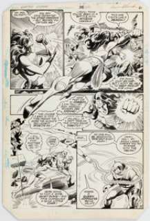 Irv Novick and Rick Magyar Wonder Woman #318 Story Page 5 Original Art (DC, 1984). | Heritage