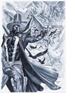Paul Renaud Gunslinger Spawn #14 Cover Original Art (Image, 2022). | Heritage
