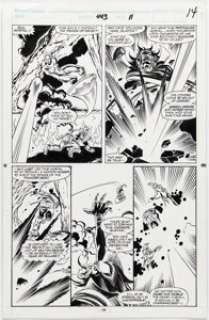Ron Frenz and Al Milgrom Thor #443 Story Page 11 Original Art (Marvel, 1992). | Heritage
