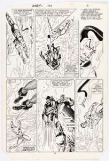 John Buscema and Tom Palmer The Avengers #266 Story Page 6 Original Art (Marvel, 1985). | Heritage