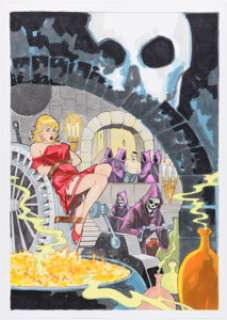 Phil Noto Mister Mystery #6 Cover Re-Imagining Original Art (undated). | Heritage