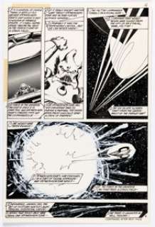 John Byrne Space: 1999 #6 Story Page 4 Original Art (Charlton, 1976). | Heritage