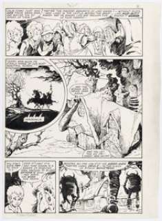 Mike Ploog and P. Craig Russell Marvel Fanfare #4 Weirdworld Story Page 11 Original Art (Marvel, 1986). | Heritage