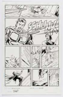 Scott Reed The Last Odyssey Chapters #118-119 Story Page Original Art (Webs Best Comics, 2004). (Total: 2 Items)