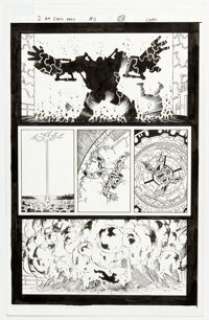 Sean Chen, Victor Olazaba, and Scott Hanna Iron Man: I Am Iron Man! #2 Story Page 28 Original Art (Marvel, 2010).