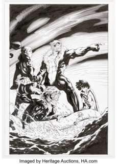 Ryan Stegman and J.P. Mayer Sabretooth and the Exiles #2 Cover Original Art Group of 2 (Marvel, 2022). | Heritage