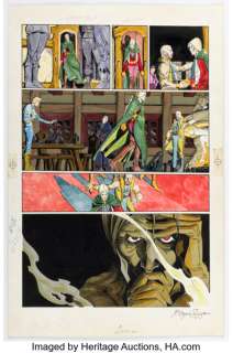 P. Craig Russell Epic Illustrated #3 Elric: The Dreaming City (Part 1) Story Page 5 Original Art (Marvel/Epic, 1980) | Heritage