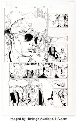 P. Craig Russell Daredevil #65 Story Page 15 Original Art (Marvel, 2004). | Heritage